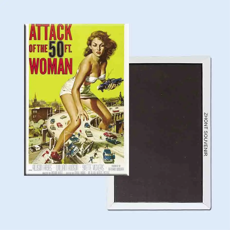 Нападение 50 футов женщины рейнольд коричневый 24113 ретро ностальгия магниты на холодильник
Нападение 50 футов женщины рейнольд коричневый 24113 ретро ностальгия магниты на холодильник