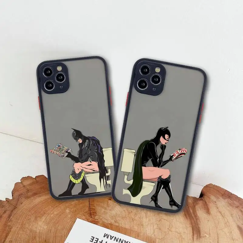 Batman Marvel Funny Spiderman Star Wars Phone Case For iphone 13 12 11 Pro Max Mini XS 8 7 Plus X SE 2020 XR Transparent Cover
Batman Marvel Funny Spiderman Star Wars Phone Case For iphone 13 12 11 Pro Max Mini XS 8 7 Plus X SE 2020 XR Transparent Cover