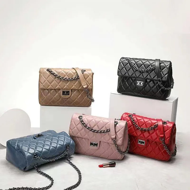 Shoulder Bags For Women Diamond Lattice 100% Sheepskin Genuine Leather Female Crossbody Bags Ladies Cover Bags Girls Purse Gifts
Shoulder Bags For Women Diamond Lattice 100% Sheepskin Genuine Leather Female Crossbody Bags Ladies Cover Bags Girls Purse Gifts