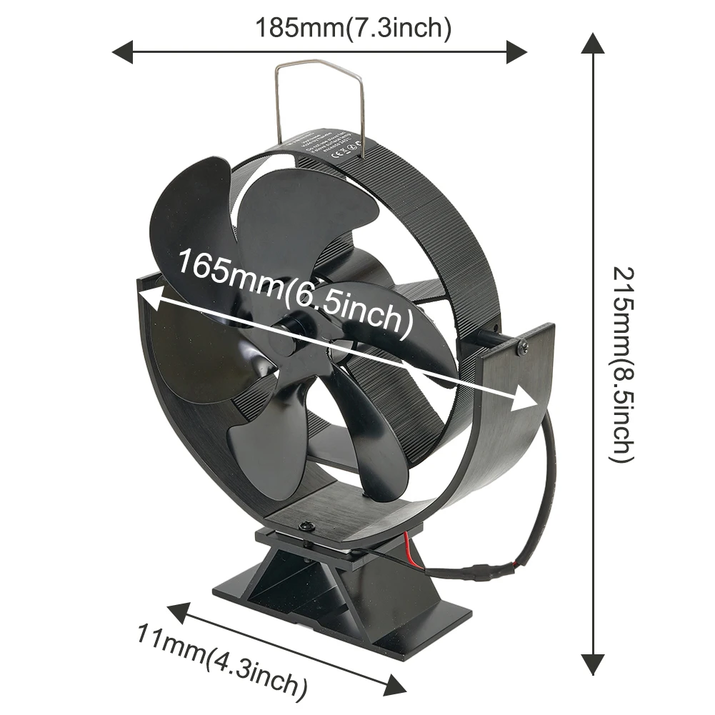 High Quality Fireplace Fan The New Fireplace Fan Works Without Batteries Adjustable Angle Anodized Aluminum Material
High Quality Fireplace Fan The New Fireplace Fan Works Without Batteries Adjustable Angle Anodized Aluminum Material