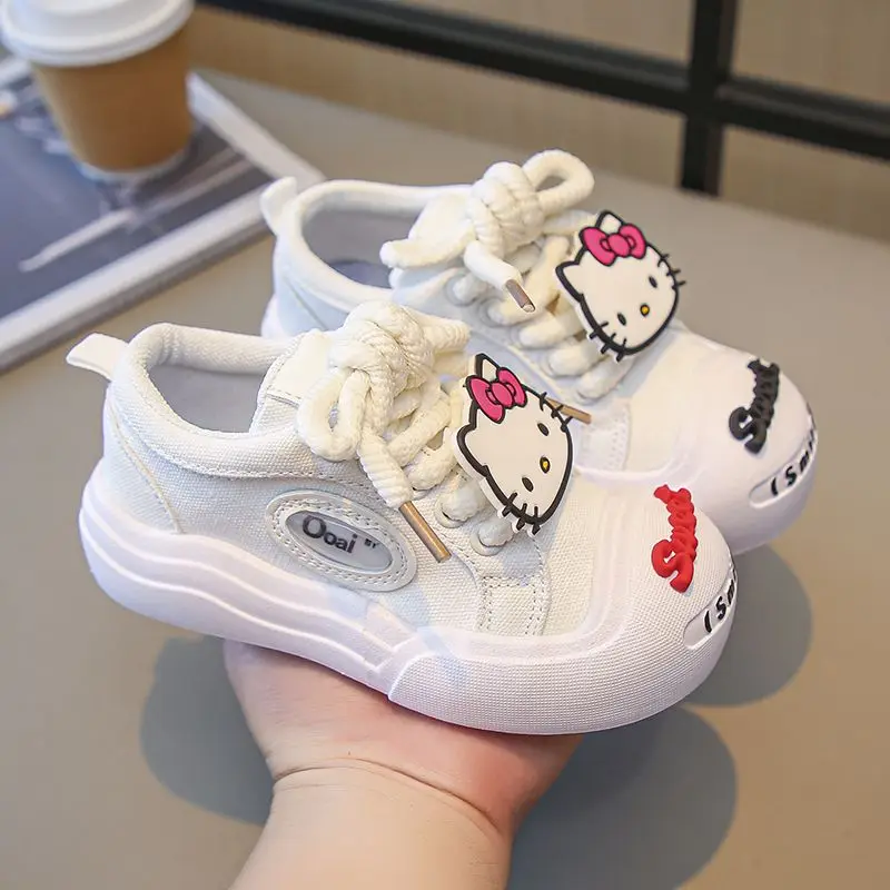 Spring Autumn Hello Kitty Anime Kawaii Sanrio Sports Shoes Cute Cartoon Kt Cat Leisure Running Shoes Sneakers Toys for Kids
Spring Autumn Hello Kitty Anime Kawaii Sanrio Sports Shoes Cute Cartoon Kt Cat Leisure Running Shoes Sneakers Toys for Kids