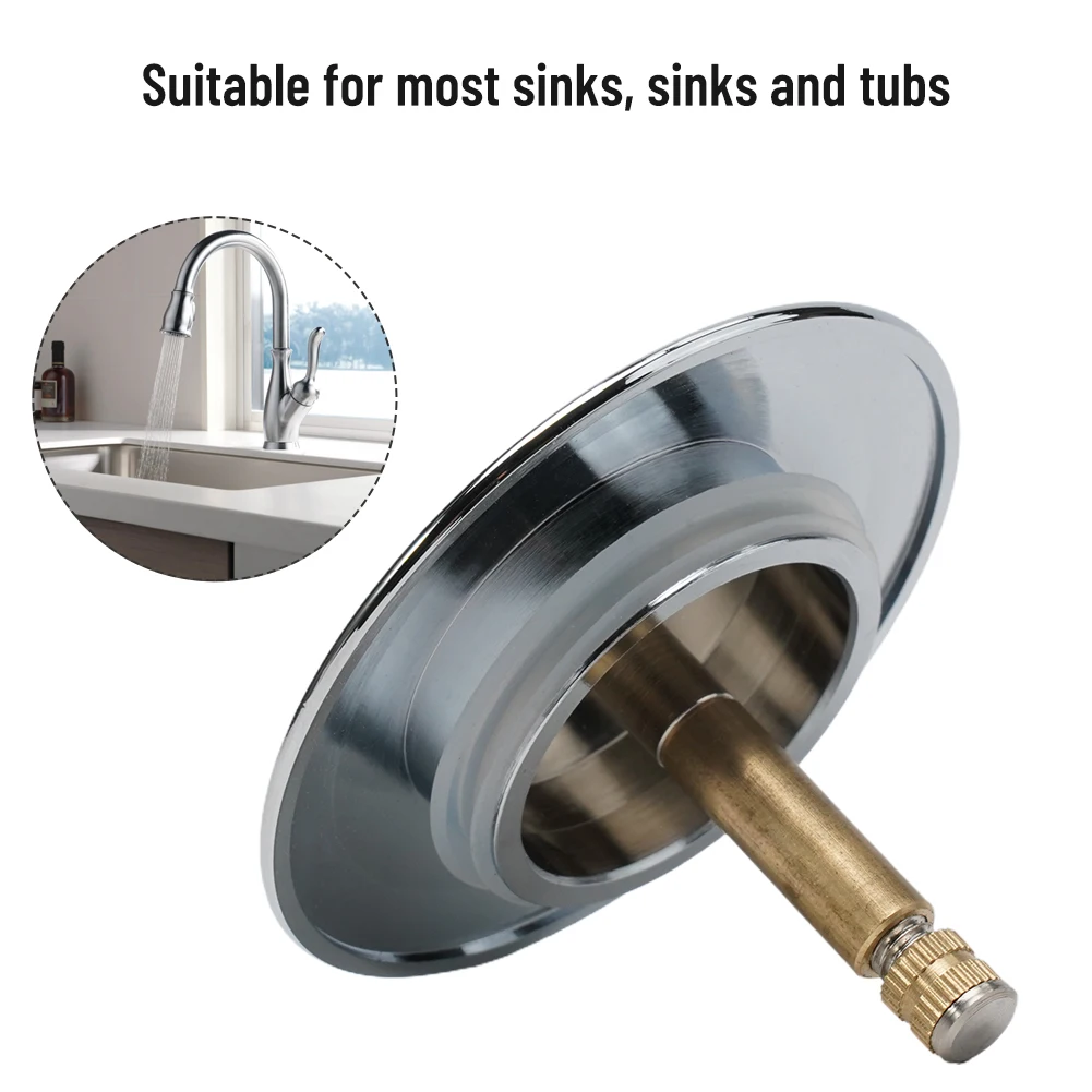 Durable Water Plug Sealing Cover Drain Plug For Bathtub Manual Manually Nickel Chrome Replacement Sealing Sinks
Durable Water Plug Sealing Cover Drain Plug For Bathtub Manual Manually Nickel Chrome Replacement Sealing Sinks