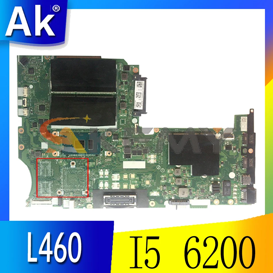 Материнская плата Akemy BL460 NM-A651 для ноутбука Lenovo ThinkPad L460, материнская плата FRU 01AW259 CPU I5 6200 DDR3 100%, протестированная работа
Материнская плата Akemy BL460 NM-A651 для ноутбука Lenovo ThinkPad L460, материнская плата FRU 01AW259 CPU I5 6200 DDR3 100%, протестированная работа