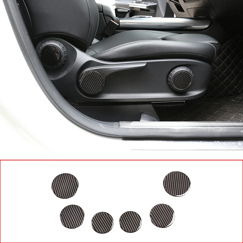 Car Interior Carbon Fiber Seat Adjustment Button Panel Cover Trim Accessories For Mercedes Benz B Class W247 2019-2020 
Car Interior Carbon Fiber Seat Adjustment Button Panel Cover Trim Accessories For Mercedes Benz B Class W247 2019-2020
