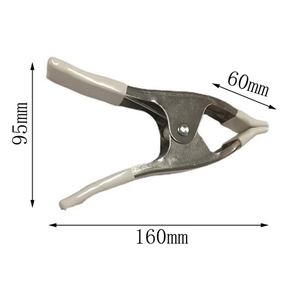 6inch Metal Spring Clamp Nickel Plated Suitable for Various Support Systems Safeguarded with Rubber Pads to Prevent Damage
6inch Metal Spring Clamp Nickel Plated Suitable for Various Support Systems Safeguarded with Rubber Pads to Prevent Damage