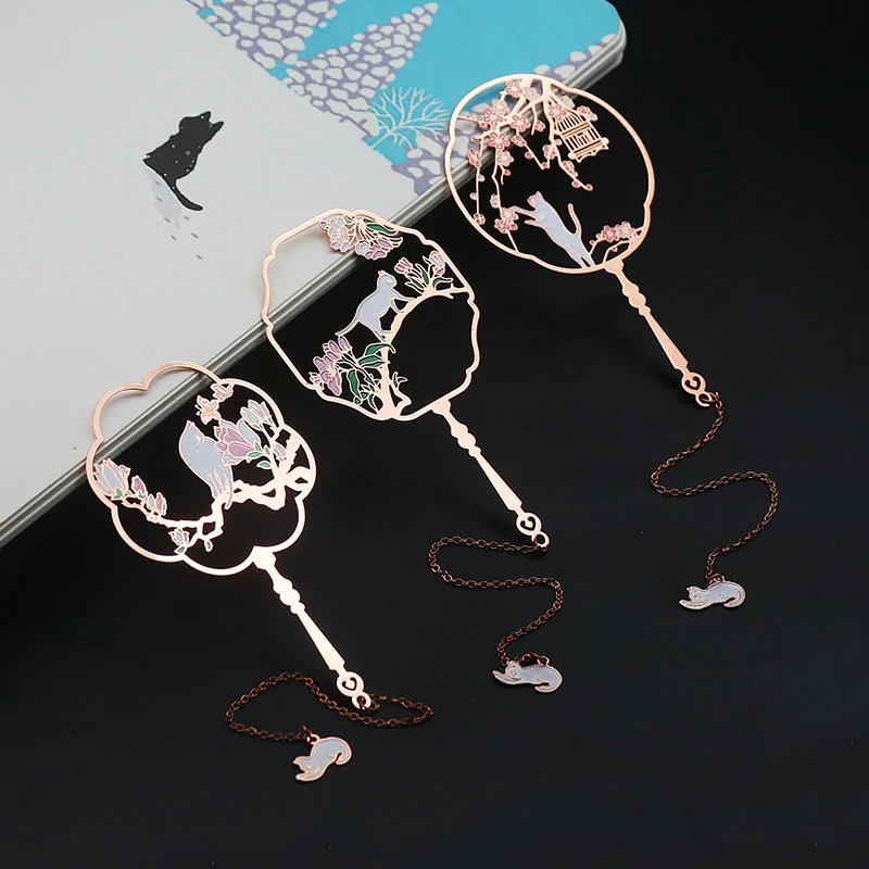 1Pc Bookmark Hollow Fan Metal Page Marker Stationery Decorate for Book Lover Writers Readers Children Teens Book Accessories
1Pc Bookmark Hollow Fan Metal Page Marker Stationery Decorate for Book Lover Writers Readers Children Teens Book Accessories