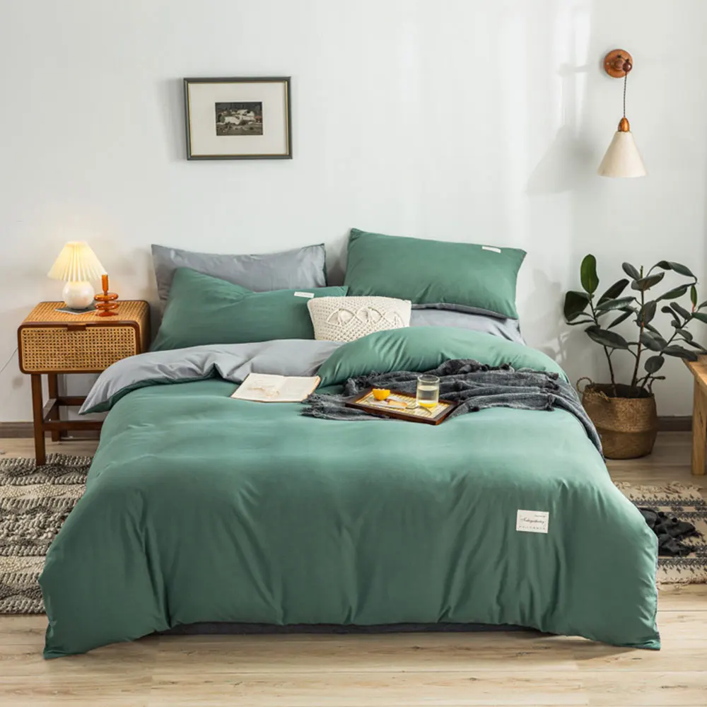 Svetanya Solid Duvet Cover Set Single Queen King Size Bedding Set Flat Sheet Pillowcases Linens
Svetanya Solid Duvet Cover Set Single Queen King Size Bedding Set Flat Sheet Pillowcases Linens