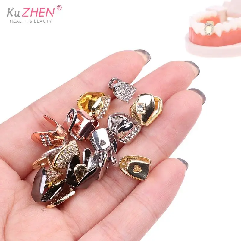 New Stainless Steel Hip Hop Teeth Fashion Rhinestones Gold Silver Color Removable Grills Dental Mouth Punk Teeth Caps Jewelry
New Stainless Steel Hip Hop Teeth Fashion Rhinestones Gold Silver Color Removable Grills Dental Mouth Punk Teeth Caps Jewelry