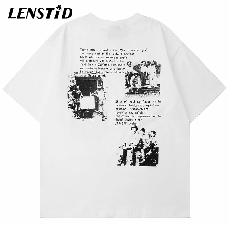 Футболка LENSTID мужская с коротким рукавом, винтажная тенниска из хлопка в стиле ретро, Повседневная Уличная одежда в стиле Харадзюку, с графи...
Футболка LENSTID мужская с коротким рукавом, винтажная тенниска из хлопка в стиле ретро, Повседневная Уличная одежда в стиле Харадзюку, с графи...