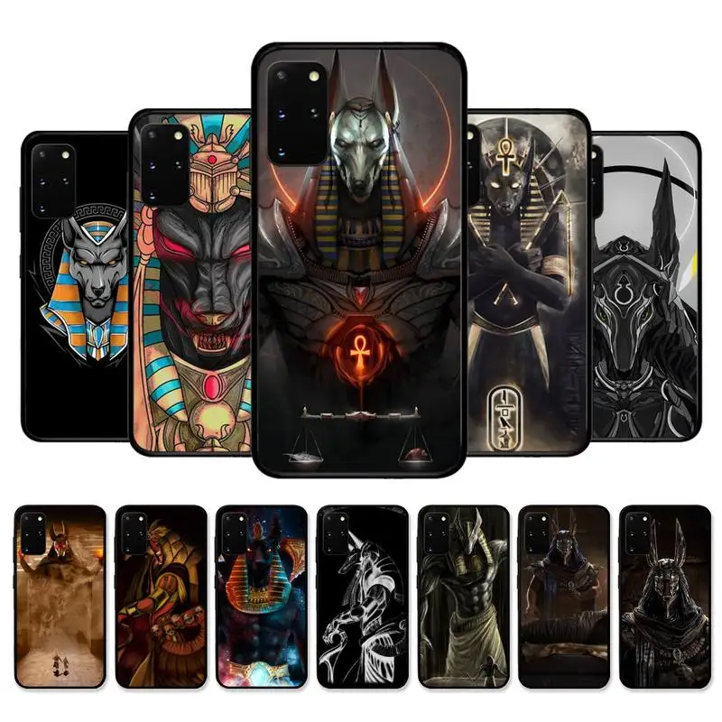 Egypt Anubis Pattern Phone Case for Samsung S21 S10 Lite S20 Ultra S9 S8 Plus S7 S6 edge S5 cover
Egypt Anubis Pattern Phone Case for Samsung S21 S10 Lite S20 Ultra S9 S8 Plus S7 S6 edge S5 cover