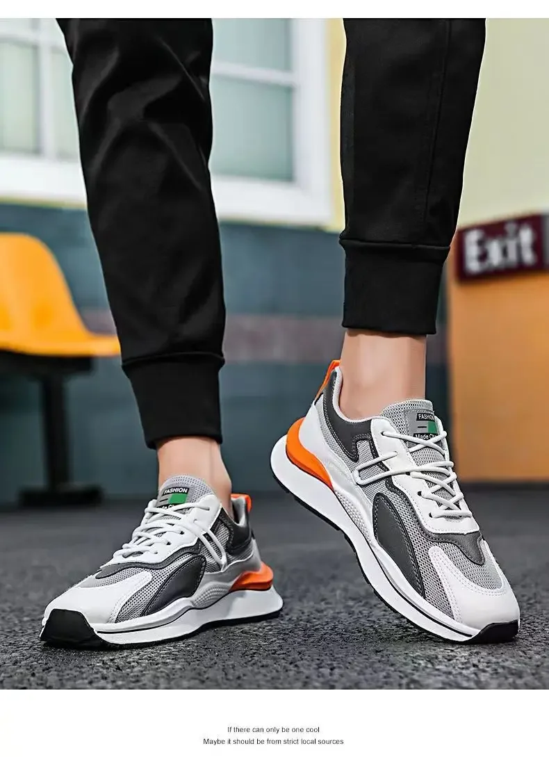 Спортивная сетчатая дышащая повседневная обувь, модная обувь для путешествий, легкая мужская обувь для бега
Спортивная сетчатая дышащая повседневная обувь, модная обувь для путешествий, легкая мужская обувь для бега