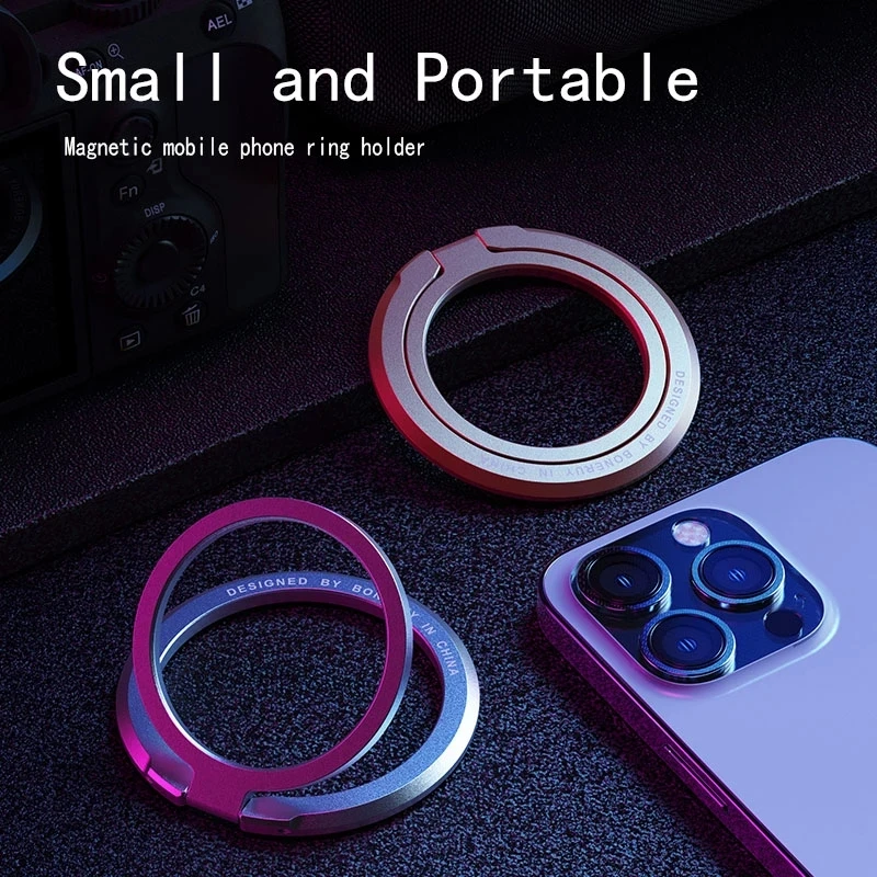 2022 New Rotatable Magnet Metal Finger Ring Phone Holder For iPhone 12 13 Series MagSafe Removable Cell Phone Grip Kickstand
2022 New Rotatable Magnet Metal Finger Ring Phone Holder For iPhone 12 13 Series MagSafe Removable Cell Phone Grip Kickstand