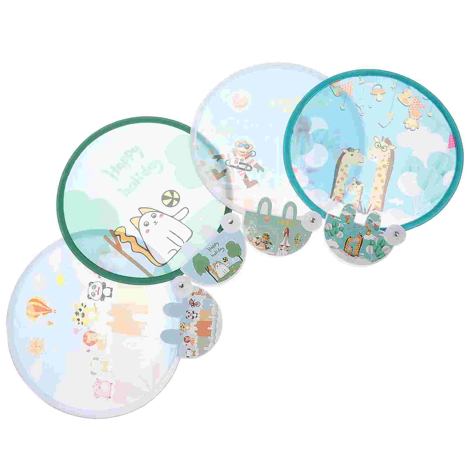 4 Pcs Folding Folding Fan Hand Handheld Foldable Small Cartoon Fans Bulk Steel Wire Child
4 Pcs Folding Folding Fan Hand Handheld Foldable Small Cartoon Fans Bulk Steel Wire Child