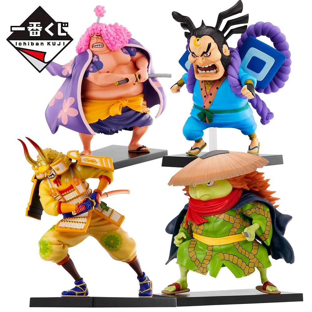 

BANDAI Ichiban Kuji ONE PIECE Nine Red Scabbards First wave Kozuki Oden Anime Figure Collectible figurines Model Toys