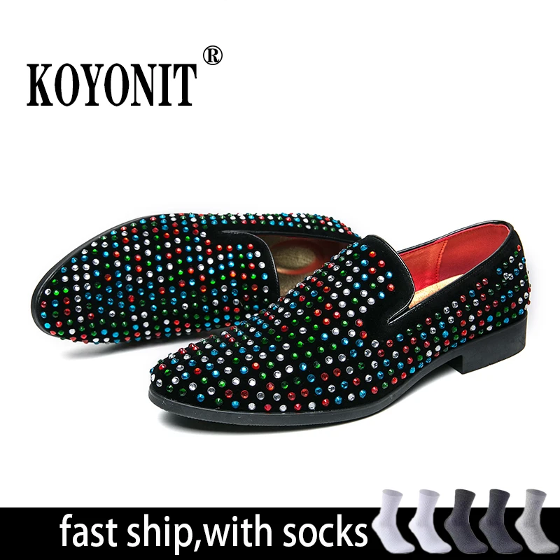 Men's Dress Leather Shoes Men Original Autumn Luxury Rivet Footwear Nightclub Party Male Shoes Moccasins Loafers Casual Shoes
Men's Dress Leather Shoes Men Original Autumn Luxury Rivet Footwear Nightclub Party Male Shoes Moccasins Loafers Casual Shoes
