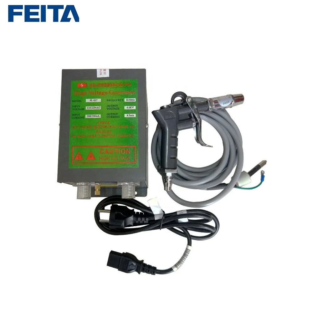 SL-004 + SL-007 High pressure Anti Static Ionizer Air Blow Spray Gun with power supply
SL-004 + SL-007 High pressure Anti Static Ionizer Air Blow Spray Gun with power supply