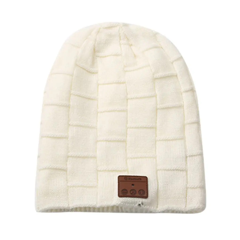 Wireless Bluetooth 4.2 Beanie Knitted Plush Winter Running Hat Mic Headphone Music Sport Smart Cap 
Wireless Bluetooth 4.2 Beanie Knitted Plush Winter Running Hat Mic Headphone Music Sport Smart Cap
