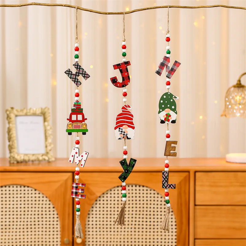 Christmas Wooden Letter Hanging Pendants Xmas Tree Ornament Creative Kids Gift for Home New Year Party Decor Navidad Car Pendant
Christmas Wooden Letter Hanging Pendants Xmas Tree Ornament Creative Kids Gift for Home New Year Party Decor Navidad Car Pendant