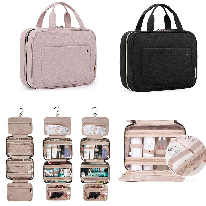 NEW High Capacity Makeup Bag Travel Cosmetic Bag Waterproof Toiletries Wash Storage Bags Travel Kit Ladies Beauty Bag Organizer
NEW High Capacity Makeup Bag Travel Cosmetic Bag Waterproof Toiletries Wash Storage Bags Travel Kit Ladies Beauty Bag Organizer