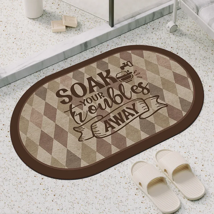Bathroom Mat Shower Mat Retro American Non Slip Bath Mat for Shower Room Shower Room Bathing Mat Household
Bathroom Mat Shower Mat Retro American Non Slip Bath Mat for Shower Room Shower Room Bathing Mat Household