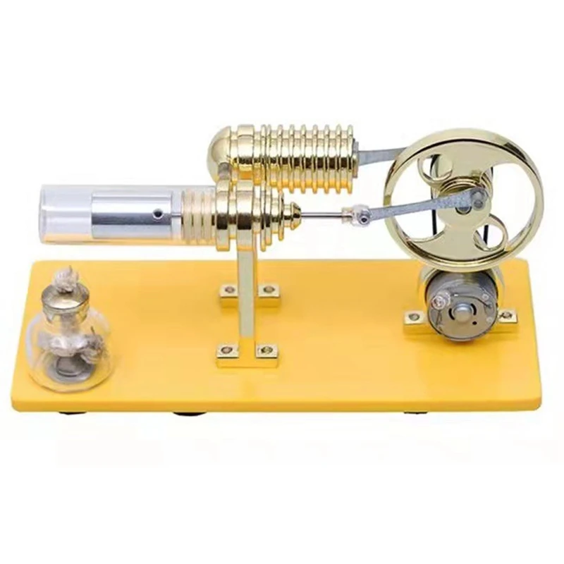 DIY Assembly Stirling Engine Generator Model, External Combustion Engine Science Experiment Educational Toys
DIY Assembly Stirling Engine Generator Model, External Combustion Engine Science Experiment Educational Toys