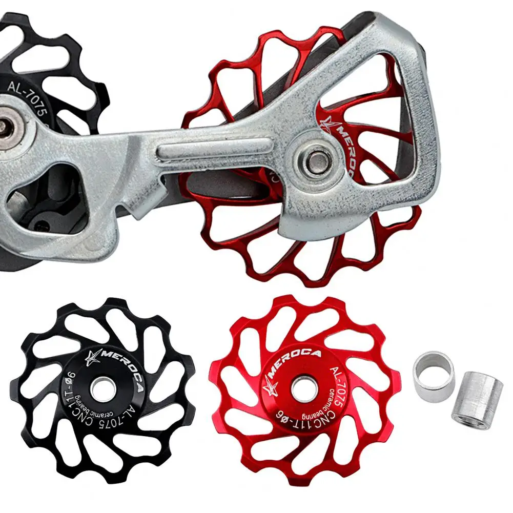 Simple Installation Stable Reduce Friction Road Mountain Bike Pulley Guide Roller Wheel Ceramic Guide Wheel Bike Supplies
Simple Installation Stable Reduce Friction Road Mountain Bike Pulley Guide Roller Wheel Ceramic Guide Wheel Bike Supplies