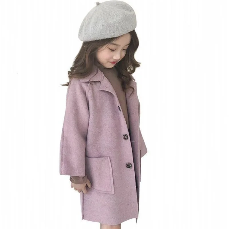 Girls Wool Coats 2023 New Cute Outwear Kids Wool Jackets Teenager Designer Long Overcoat Casual Winter Clothes for Girls
Girls Wool Coats 2023 New Cute Outwear Kids Wool Jackets Teenager Designer Long Overcoat Casual Winter Clothes for Girls
