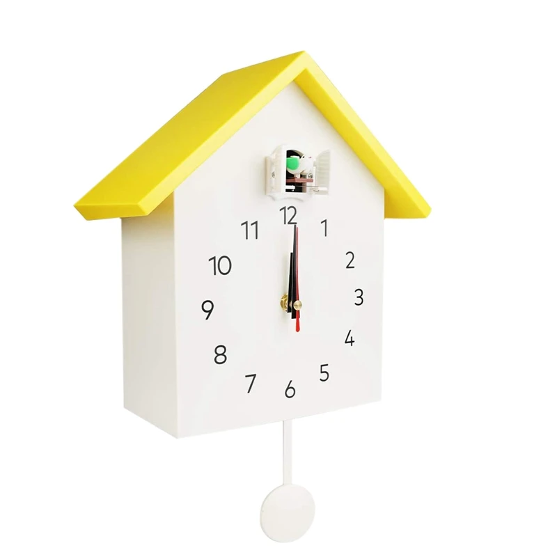 Cuckoo Quartz Wall Clock Modern Bird Hanging Watch Decoration Alarm Clocks Home Living Room
Cuckoo Quartz Wall Clock Modern Bird Hanging Watch Decoration Alarm Clocks Home Living Room