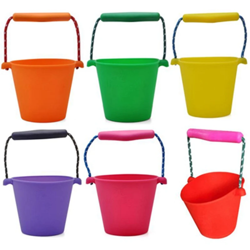 Kids Beach Bucket Silicone Folding Hand-Held Barrel Toy Baby Shower Bath Toy Sand Dabbling Pour Water Toy
Kids Beach Bucket Silicone Folding Hand-Held Barrel Toy Baby Shower Bath Toy Sand Dabbling Pour Water Toy