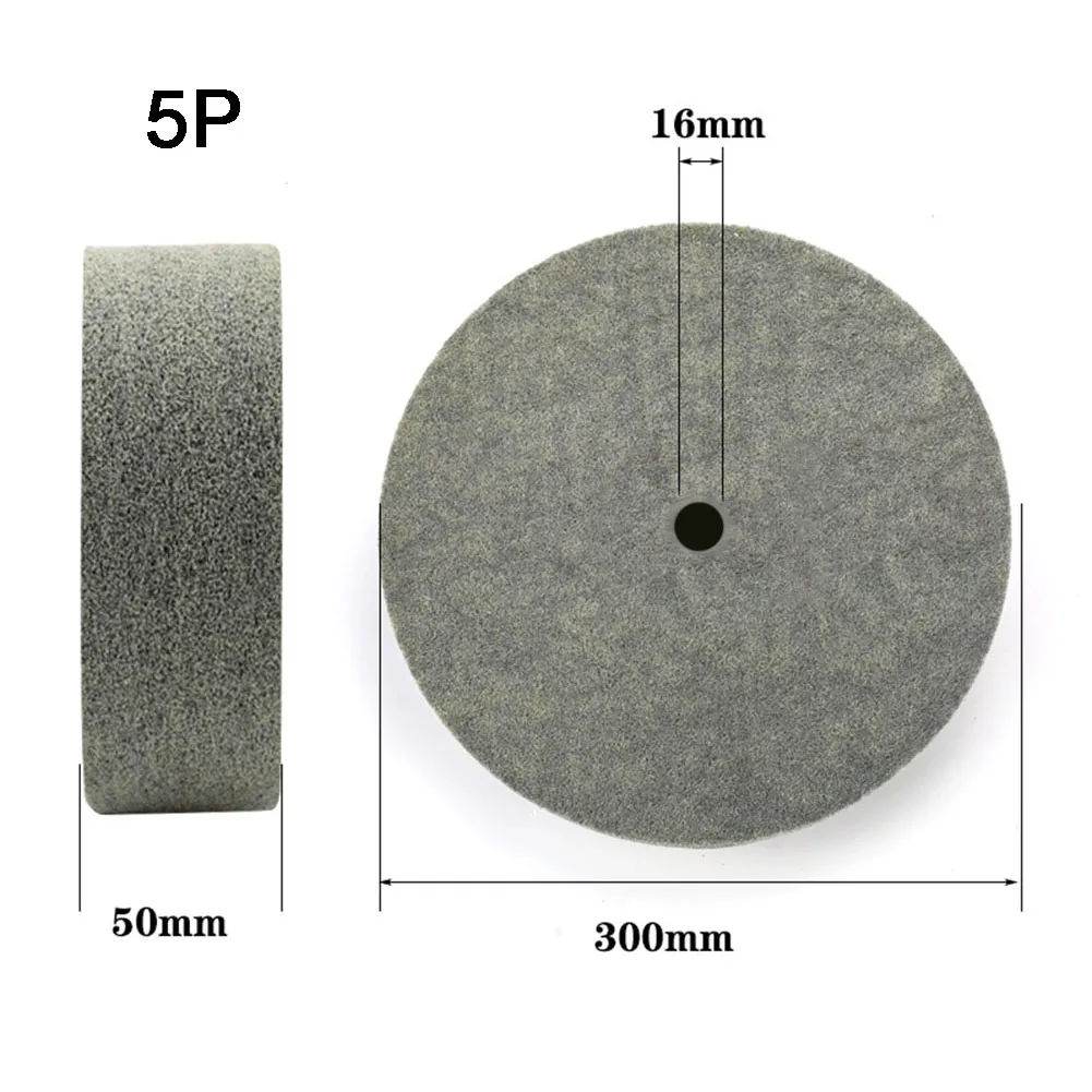 Grinder Machine Upgrade 12 inch Nylon Fiber Buffing Wheels Special Deburring Wheel for Metal Workpiece Surface Treatment
Grinder Machine Upgrade 12 inch Nylon Fiber Buffing Wheels Special Deburring Wheel for Metal Workpiece Surface Treatment