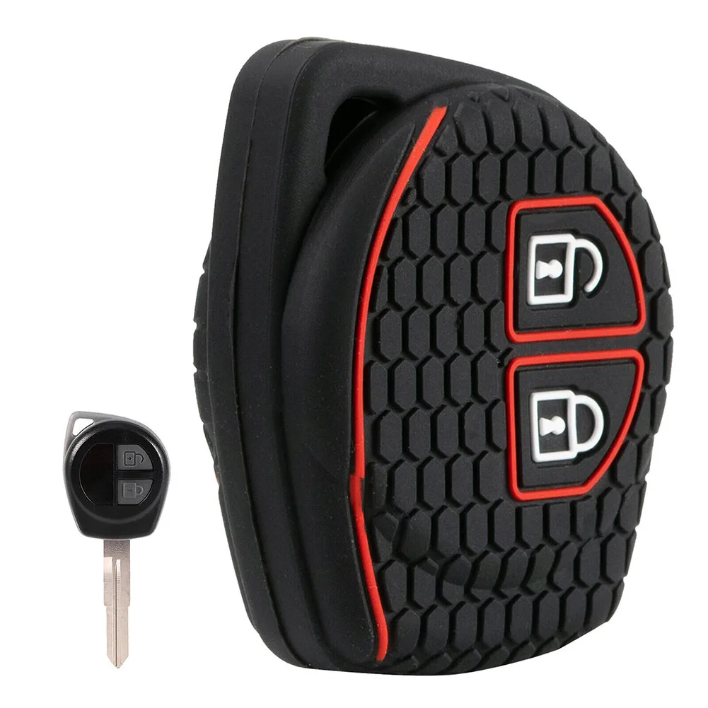 2 Button Remote Key Cover Case For Suzuki Wagon-R 2000-2006 For Suzuki Liana 2001-2007 Black Silicone Key Cover Case
2 Button Remote Key Cover Case For Suzuki Wagon-R 2000-2006 For Suzuki Liana 2001-2007 Black Silicone Key Cover Case
