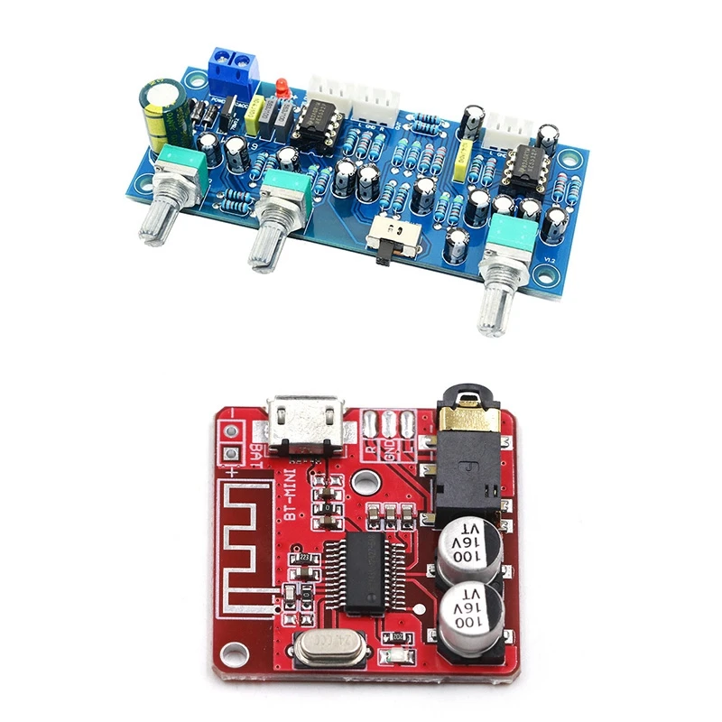 MP3 Bluetooth Decoder Board Lossless Car Speaker Audio Amplifier With 2.1 Channel Subwoofer Preamp Board
MP3 Bluetooth Decoder Board Lossless Car Speaker Audio Amplifier With 2.1 Channel Subwoofer Preamp Board