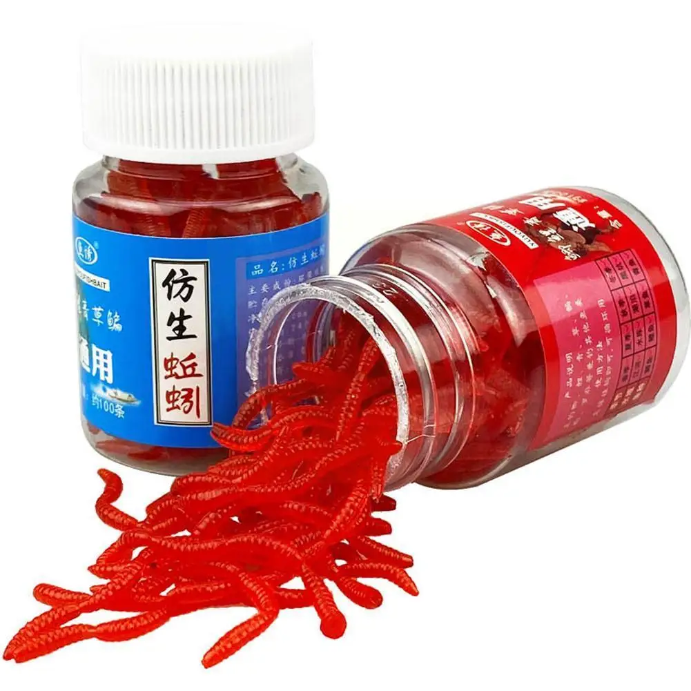 Aorace Fishing Lures Lifelike Fishy Smell Red Soft Artificial Lures Earthworm Worms Fishing Luminous Lure Simulation Q1X1
Aorace Fishing Lures Lifelike Fishy Smell Red Soft Artificial Lures Earthworm Worms Fishing Luminous Lure Simulation Q1X1
