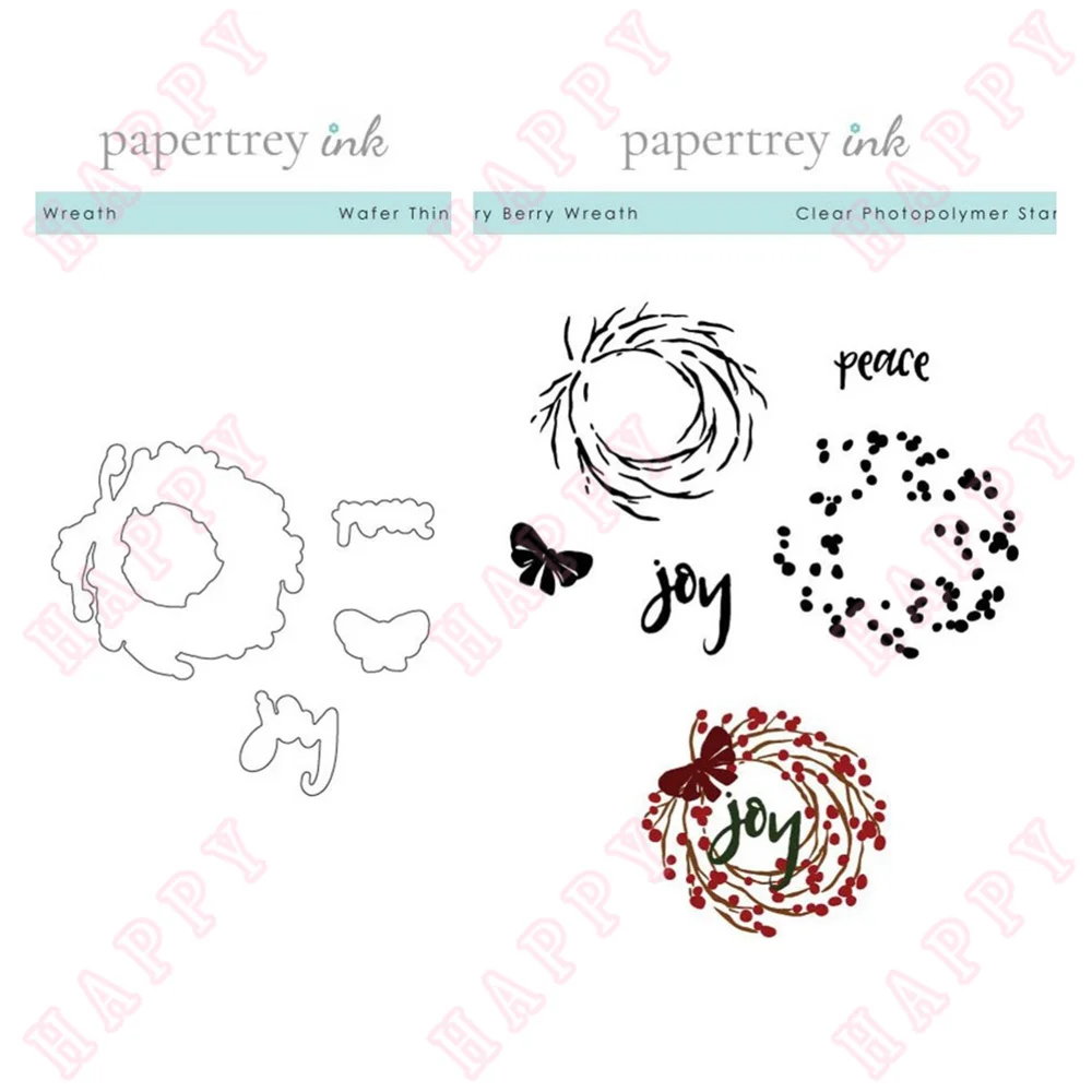 Christmas Metal Cutting Dies And Stamps Merry Berry Wreath Photo Album For DIY Scrapbook Paper Making Handmade Moulds Embossing
Christmas Metal Cutting Dies And Stamps Merry Berry Wreath Photo Album For DIY Scrapbook Paper Making Handmade Moulds Embossing
