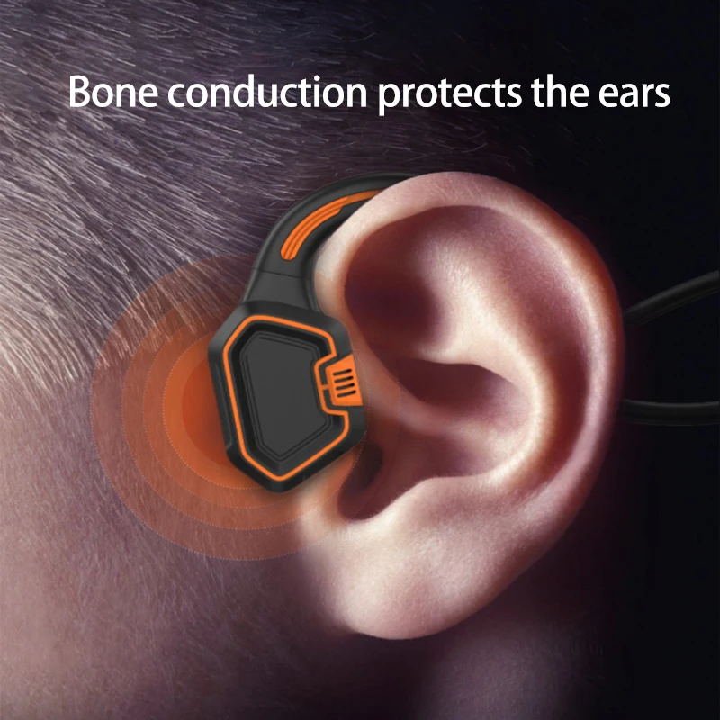 Real Bone Conduction Earphone IPX8 Waterproof Wireless Headphones Sports Outdoor Running Earbuds Bluetooth 5.1 For Xiaomi Huawei
Real Bone Conduction Earphone IPX8 Waterproof Wireless Headphones Sports Outdoor Running Earbuds Bluetooth 5.1 For Xiaomi Huawei