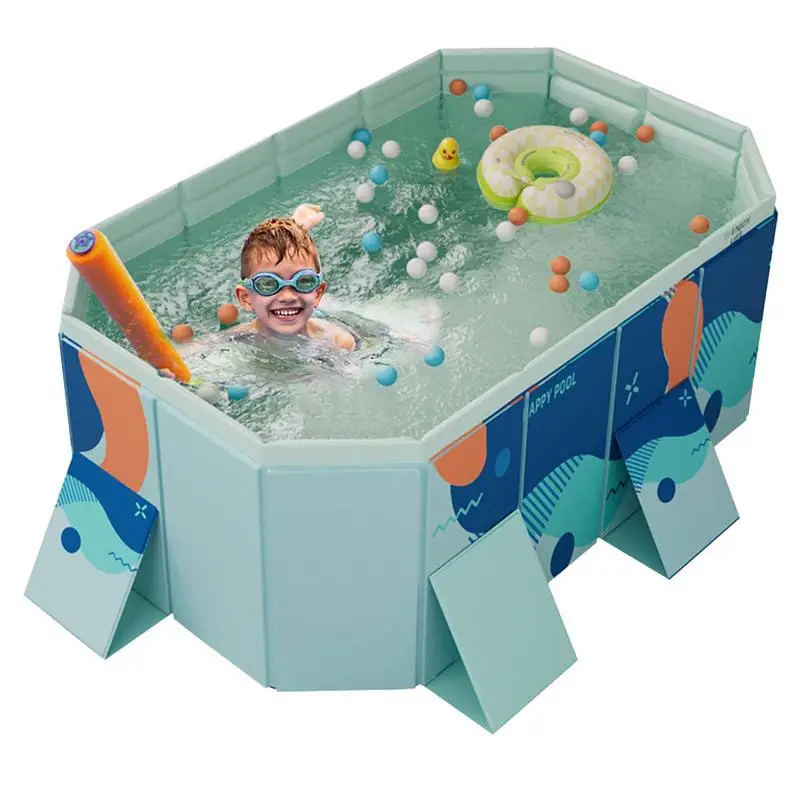 Foldable Swimming Pool Inflation Free Thick Hard Frame PVC Swimming Pool Wear-Resistant Outdoor Water Play Frame Pool For Deck
Foldable Swimming Pool Inflation Free Thick Hard Frame PVC Swimming Pool Wear-Resistant Outdoor Water Play Frame Pool For Deck
