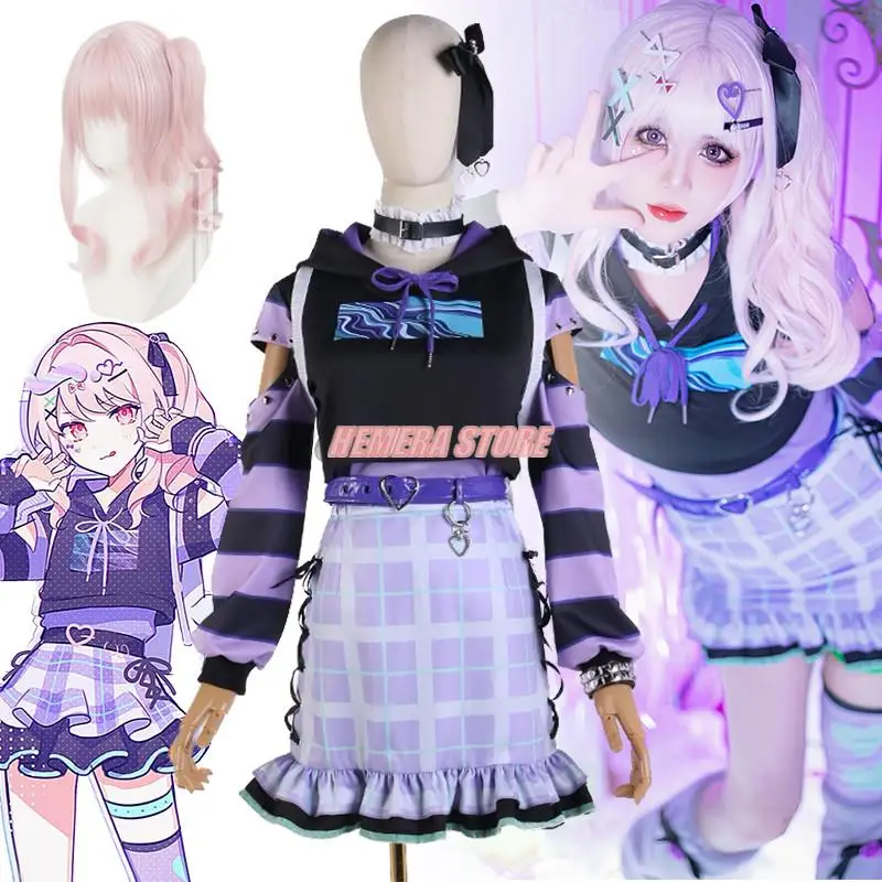 Pre-Sales Akiyama Mizuki Cosplay Costumes Anime Clothing With Backpack Wig Girl Top Project Sekai Colorful Stage Feat 25-ji 
Pre-Sales Akiyama Mizuki Cosplay Costumes Anime Clothing With Backpack Wig Girl Top Project Sekai Colorful Stage Feat 25-ji