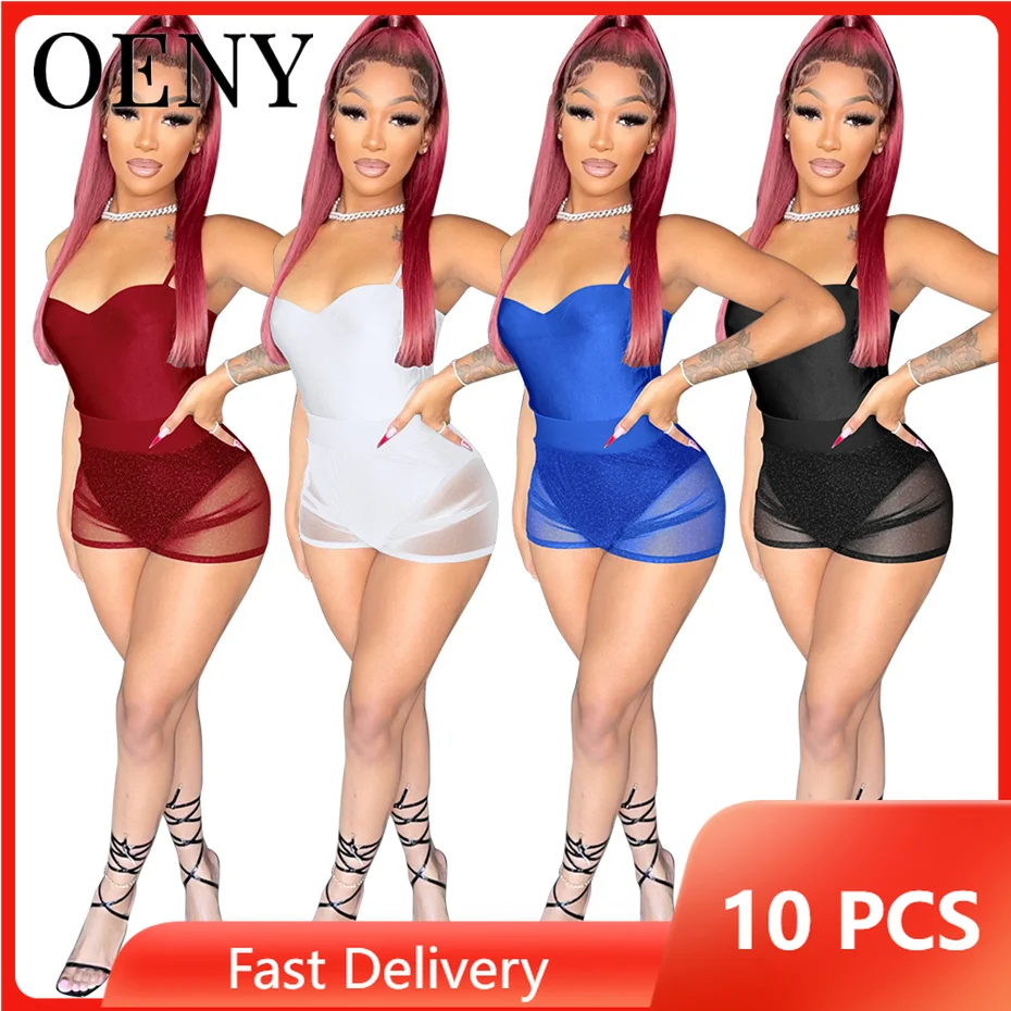Elegant Sexy Gauze Jumpsuit 2022 Summer on Vacation Simple Fashion Condole Belt Wrapped Chest Wholesale Items Bulk Lots O9093
Elegant Sexy Gauze Jumpsuit 2022 Summer on Vacation Simple Fashion Condole Belt Wrapped Chest Wholesale Items Bulk Lots O9093