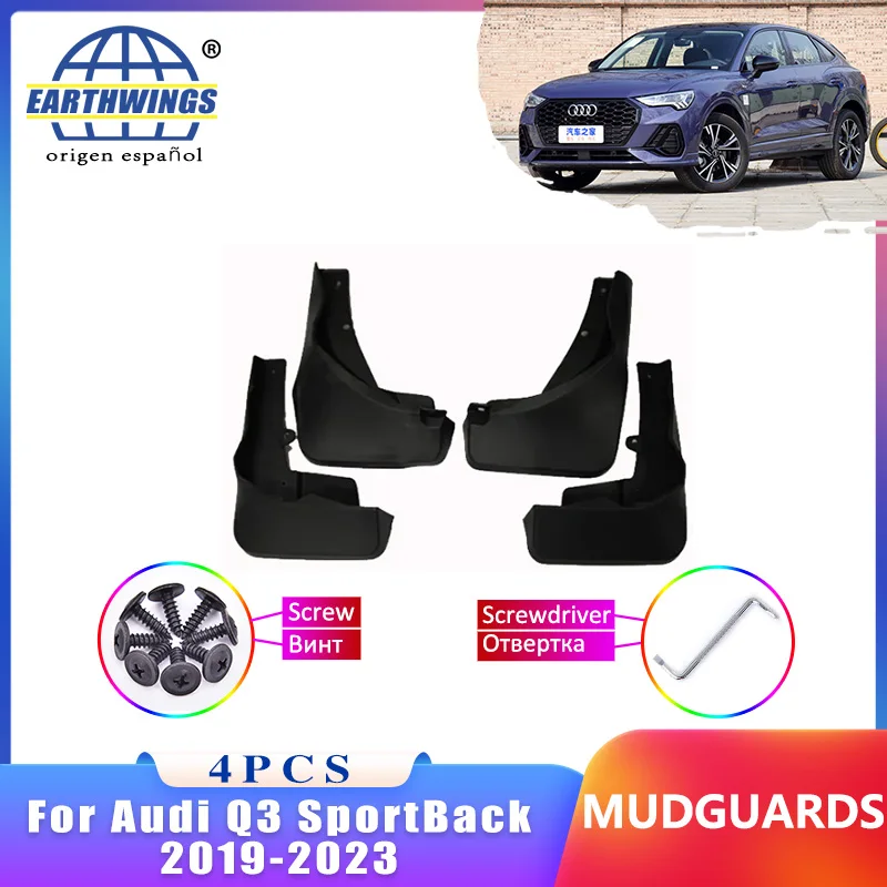 Mudflap For Audi Q3 SportBack 2019-2023 New Mudguard Front Rear Fender Car Styling Accessorie Upgrade Version Juego Cuatro Pieza
Mudflap For Audi Q3 SportBack 2019-2023 New Mudguard Front Rear Fender Car Styling Accessorie Upgrade Version Juego Cuatro Pieza