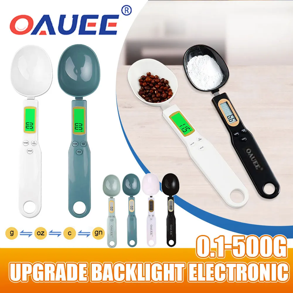Upgrade Backlight Electronic Kitchen Scale 0.1-500g Weight Measuring Food Flour Digital Spoon Scale Kitchen Tool for Milk Coffee
Upgrade Backlight Electronic Kitchen Scale 0.1-500g Weight Measuring Food Flour Digital Spoon Scale Kitchen Tool for Milk Coffee