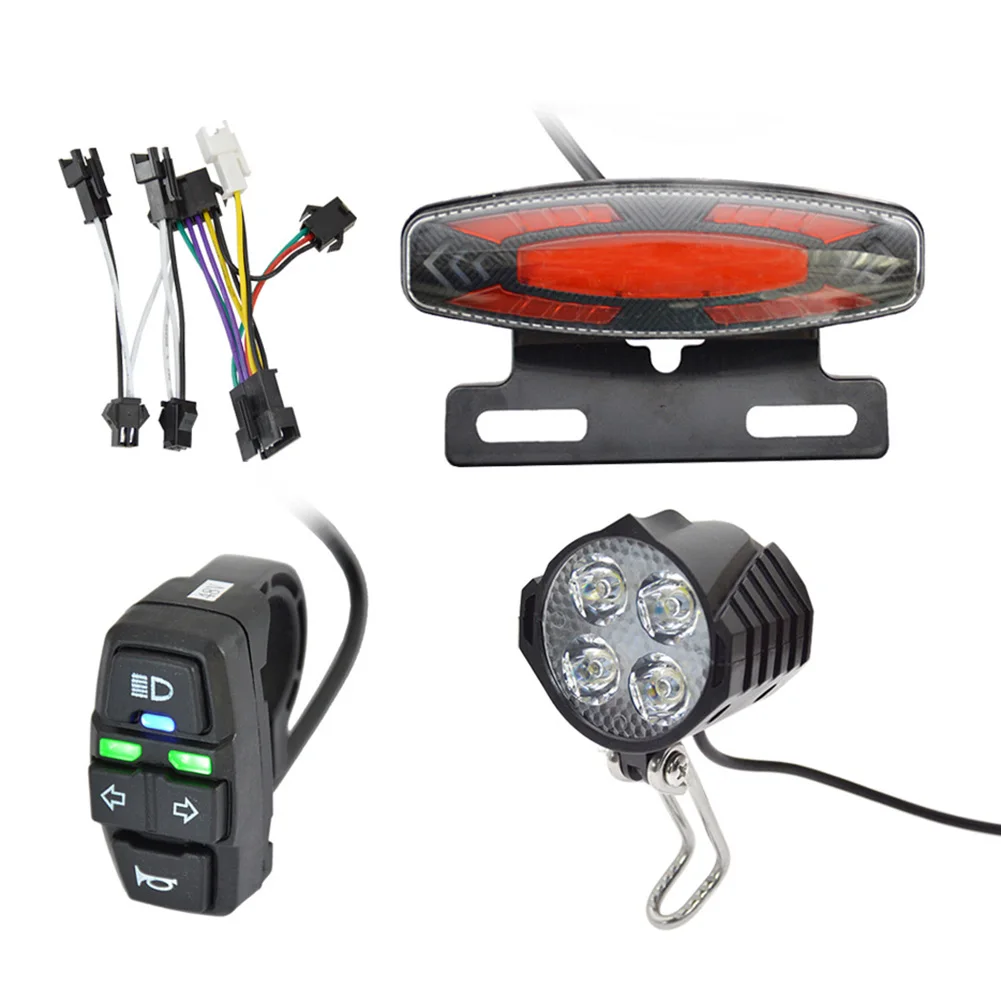 Headlight Lamp Outdoor Parts ABS Plastic Tail Lights Turn Signal 12W High Power 150cm Length 36V/48V Electric Bicycle Nice
Headlight Lamp Outdoor Parts ABS Plastic Tail Lights Turn Signal 12W High Power 150cm Length 36V/48V Electric Bicycle Nice