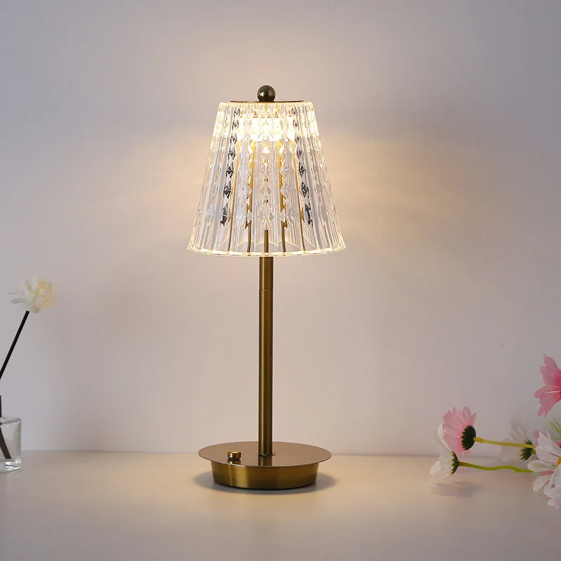 Crystal Desk Lamp Modern and Minimalist Metal Touch Bedroom Bedside Creative Atmosphere Bar Restuarant Romantic Diamond Lamp
Crystal Desk Lamp Modern and Minimalist Metal Touch Bedroom Bedside Creative Atmosphere Bar Restuarant Romantic Diamond Lamp