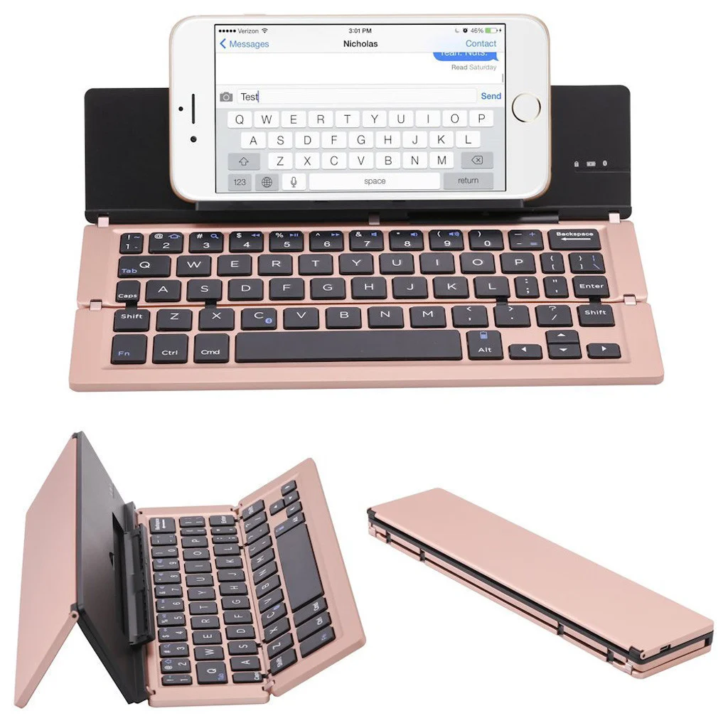 3.0 Wireless Keyboard Portable Tablet Keyboard for PC Laptop Aluminum Alloy Keyboard Foldable Bluetooth Keyboard Sale Genuine
3.0 Wireless Keyboard Portable Tablet Keyboard for PC Laptop Aluminum Alloy Keyboard Foldable Bluetooth Keyboard Sale Genuine