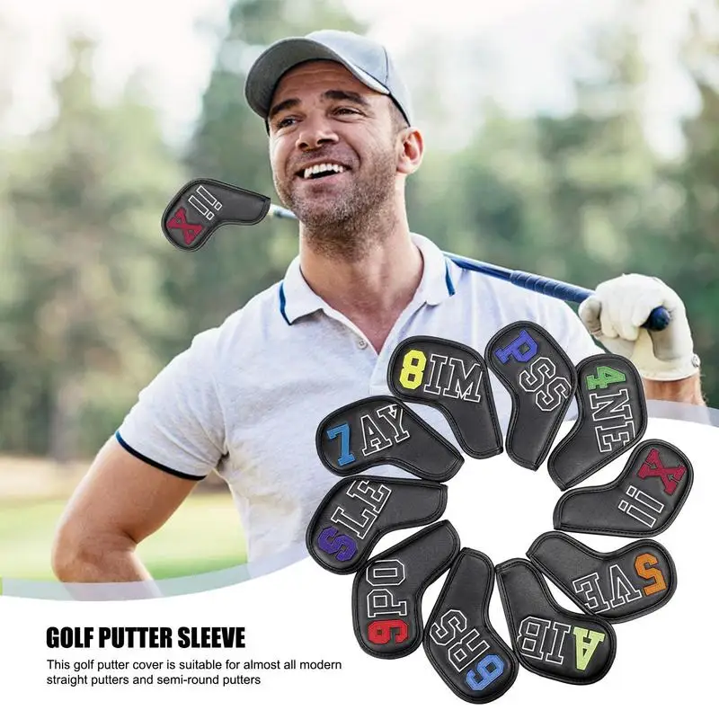 Golf Club Covers Waterproof Golf Club Covers For Women 10PCS PU Leather Iron Covers And Sports Protective Accessories
Golf Club Covers Waterproof Golf Club Covers For Women 10PCS PU Leather Iron Covers And Sports Protective Accessories