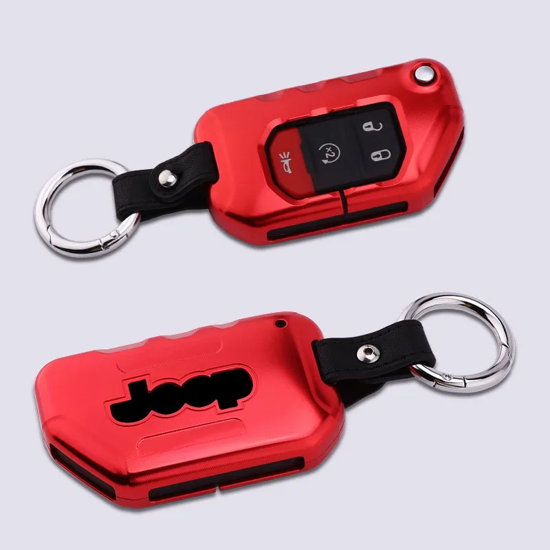 New Aluminium Alloy Car Smart Remote Key Cover Case For Jeep New JL Wrangler 2018 Key Protection Shell Keychain Accessories
New Aluminium Alloy Car Smart Remote Key Cover Case For Jeep New JL Wrangler 2018 Key Protection Shell Keychain Accessories