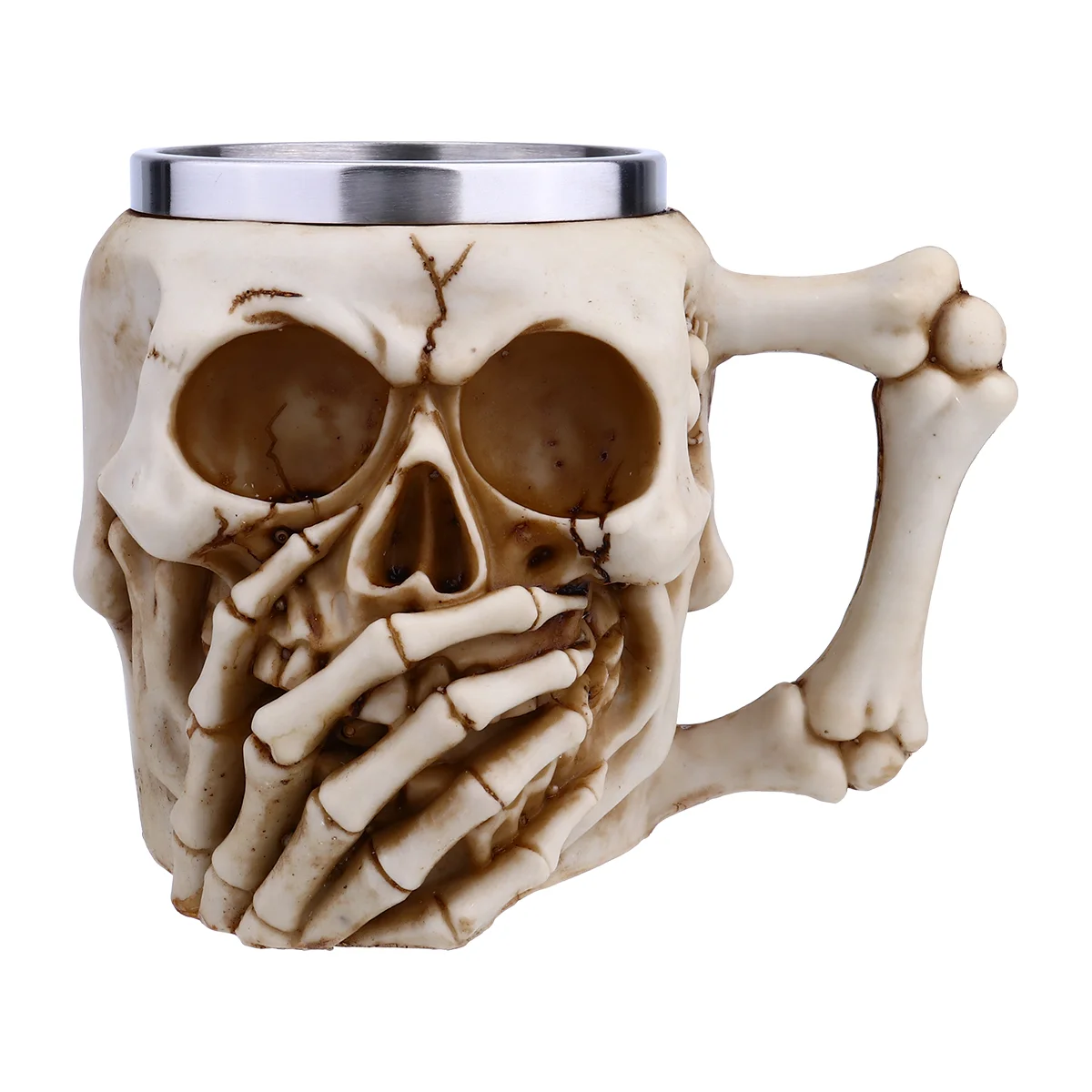 Cup Espresso Shot Glass Three-dimensional Stainless Steel Man Double Wall Coffee Mugs
Cup Espresso Shot Glass Three-dimensional Stainless Steel Man Double Wall Coffee Mugs