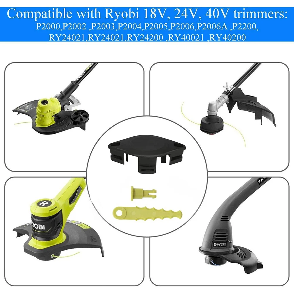 ACFHRL2 2-In-1 Pivoting Fixed Line Bladed Head Trimmer Head For Ryobi 18/24/40V P2080 P 2200A String Trimmer Parts Accessories
ACFHRL2 2-In-1 Pivoting Fixed Line Bladed Head Trimmer Head For Ryobi 18/24/40V P2080 P 2200A String Trimmer Parts Accessories