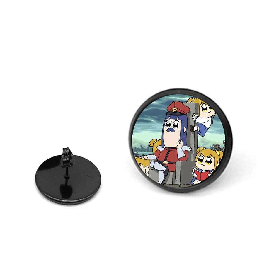 2 PCS Girls Cool Earring Anime Pop Team Epic Cartoon Ear Round Wo Black Ear Studs Round Shaped Beautiful Clasp Stud Earring
2 PCS Girls Cool Earring Anime Pop Team Epic Cartoon Ear Round Wo Black Ear Studs Round Shaped Beautiful Clasp Stud Earring