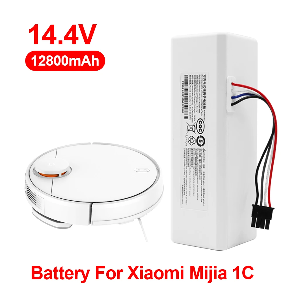 100% Original14.4v 12800mAh Battery For Mijia 1C STYTJ01ZHM Robot Vacuum Mop Cleaner Accessories PartsReplacement Battery
100% Original14.4v 12800mAh Battery For Mijia 1C STYTJ01ZHM Robot Vacuum Mop Cleaner Accessories PartsReplacement Battery
