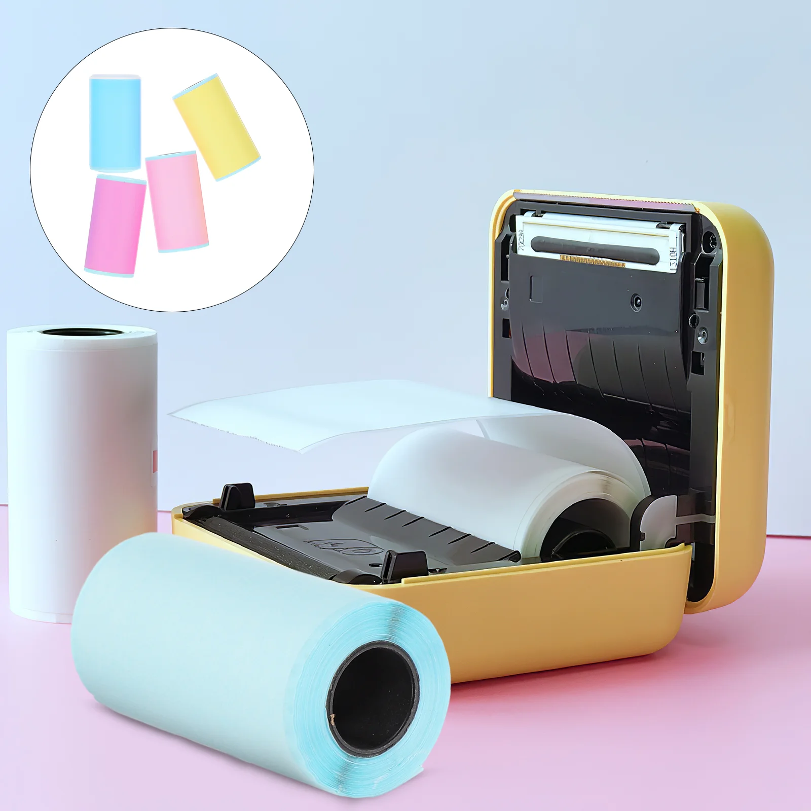4 Rolls Thermal Labels Self Adhesive Thermal Stickers Name Tag Mini Thermal Sticker
4 Rolls Thermal Labels Self Adhesive Thermal Stickers Name Tag Mini Thermal Sticker
